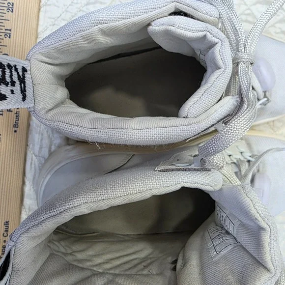 Dr. Martens AirWair Combs W Tech White Womens 7 LY004 Festival Forest Docs - Picture 16 of 16